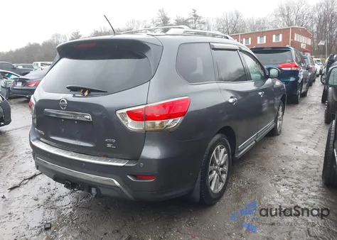 2013 Nissan Pathfinder Sl из США, поврежденный, VIN 5N1AR2MMXDC609566